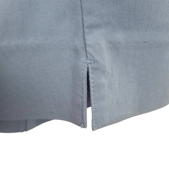 Ruby Rd. Womens 12 Light Blue Pull On Capri Stretch Pants - Picture 2 of 4